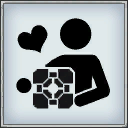 cube love icon