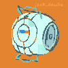 wheatley squinting drawing